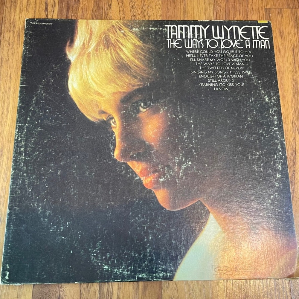 Tammy Wynette Jacket Beach Boys Party Vinyl LP Record 12" Mismatched 1960s 70s